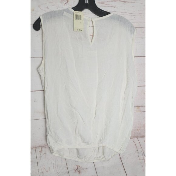 Max Studio Large Women's 100% Rayon Exclusive Trim Top - Stylish & Comfortable - Picture 7 of 16